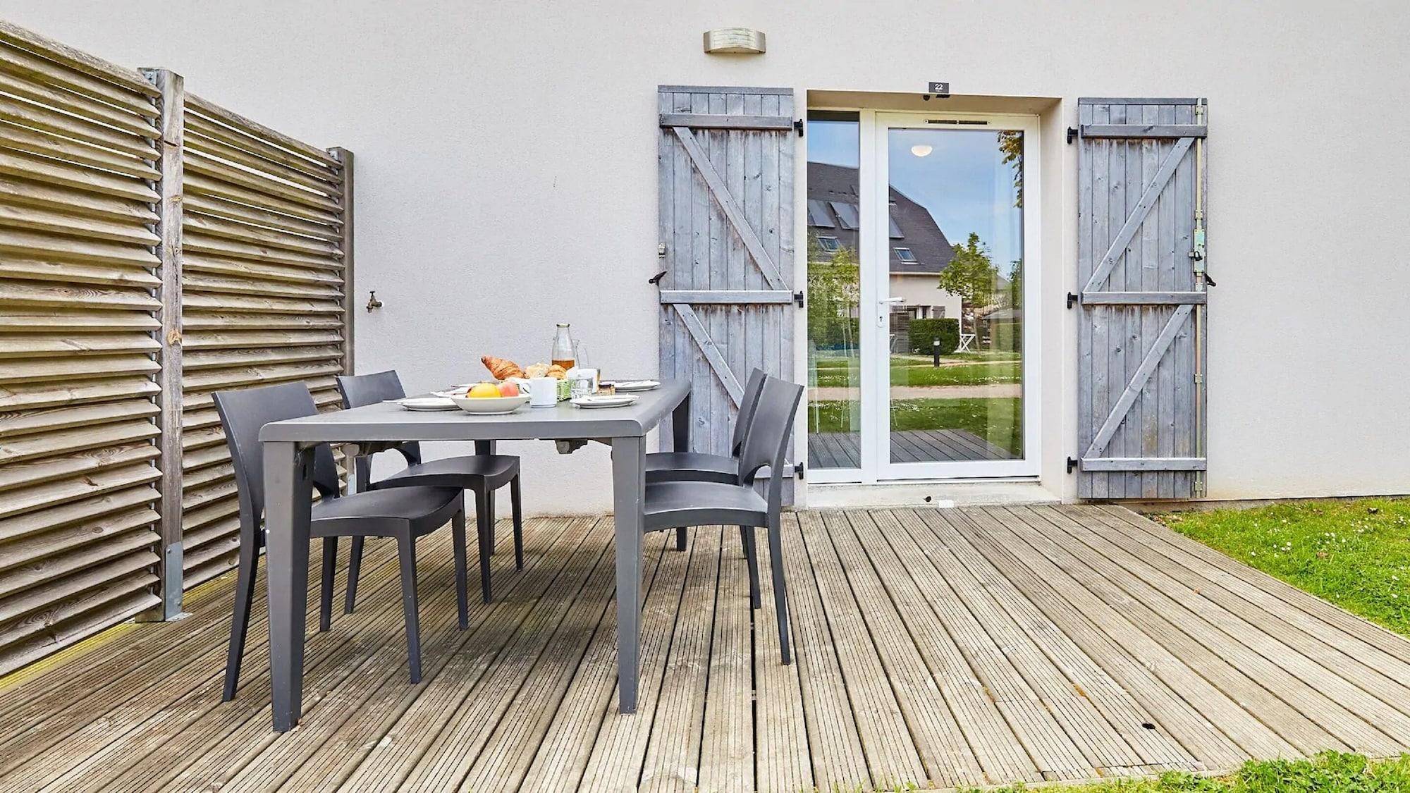 Vacanceole - Le Domaine De La Corniche - Deauville Sud Auberville Exteriér fotografie